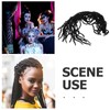 SAFIGLE Crochet Faux Dreadlocks Hair Extensions Comfortable Synthetic for Daily