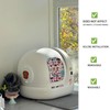 Curtain for Self Cleaning Cat Litter Box,Reduces Cat Litter Bounce,