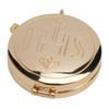 MaMeMi IHS Host Container / Host Box Made of Brass,