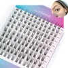 LANKIZ DIY Eyelash Extensions, Individual Eyelash Extensions, 120 Clusters, Soft
