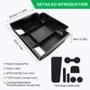 Wexyldra Center Console Organizer for 23-25 Chevy Silverado & GMC