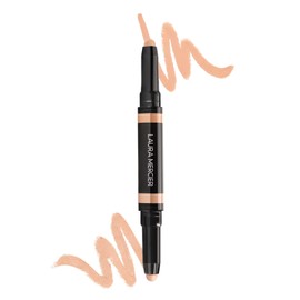 Laura Mercier Secret Camouflage Brighten and Correct Duo, 2-in-1 Face and Under Eye Concealer Stick, Blurs Imperfections and Reduces Appearance of Undereye Dark Circles, Full Coverage, 2C