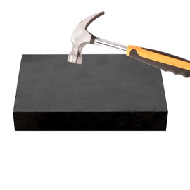 CHENTEC Rubber Bench Block Jeweler's Rubber Bench Block Rubber Stamping Block 4"x6" (10CM x 15CM)