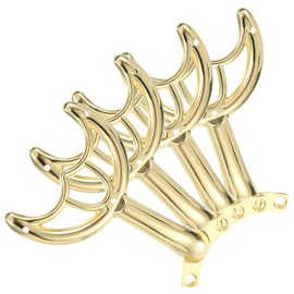 PATIKIL Ceiling Fan Blades Arms Replacement, 4 Pcs 52" Fan Blade Replacement Parts Mounting Bracket Kit for Replacing the Worn Fan Blades, Gold