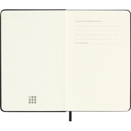 Moleskine Classic Pocket Notebook, Black