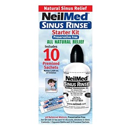 Neilmed Sinus Rinse Starter Kit - lavador nasal C/10 Sobres