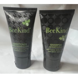 BeeKind Shampoo/Conditioner Duo Set Travel Size 1oz Tubes by Gilchrist & Soames