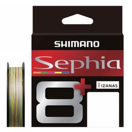 Shimano Sephia 8+ LD-E61T PE Line, 32.8 ft (10 m) x 5 Colors, 656.2 ft (200 m), No. 0.6, Jigging
