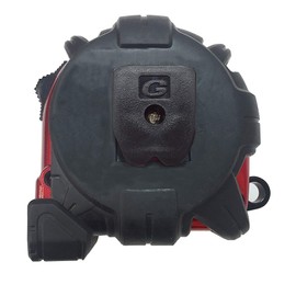 TAJIMA Tape Measure - 16ft/5m x 1 inch GS-Lock Measuring Tape with Acrylic Coated Blade & Safety Belt Holder - GSSF-16/5MBW