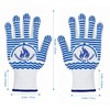 Oven Gloves Heat Resistant, Xndryan 482℉ BBQ Gloves Extreme Heat