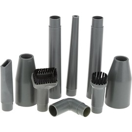 Garosa Accesorios 9 Piezas para Micro Aspiradora, Boquillas y Cepillos para Limpieza de Espacios Difíciles en Hogar, Oficina, Computadoras y Autos