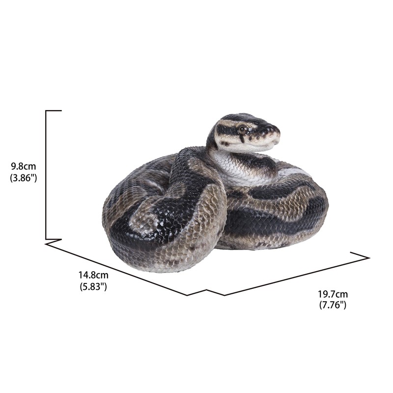 Hi-Line Gift 87680-B Regius Ball Python Statue