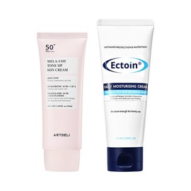 Artdeli Tone-Up Sunscreen 50ml + Jas Ectoin Multi-Moisturizing Cream 100ml / 아트델리 톤업 선크림 50ml + 쟈스 엑토인 멀티 보습크림 100ml