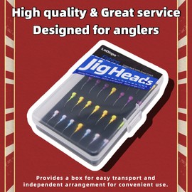 LoDinpo 28 Pcs 1/32oz 1/16oz 1/8oz Jig Heads for Bass Lure Trout Crappie Walleye Panfish in Freshwater Saltwater Swim Baits Fishing Lure Kit