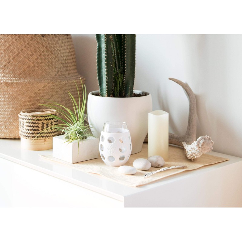 Lifefactory Wine Glass with Protective Silicone Sleeve, 4 Count (Pack