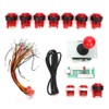 DIY Game Rocker Set DIY Game Joystick Kit Fighting Game