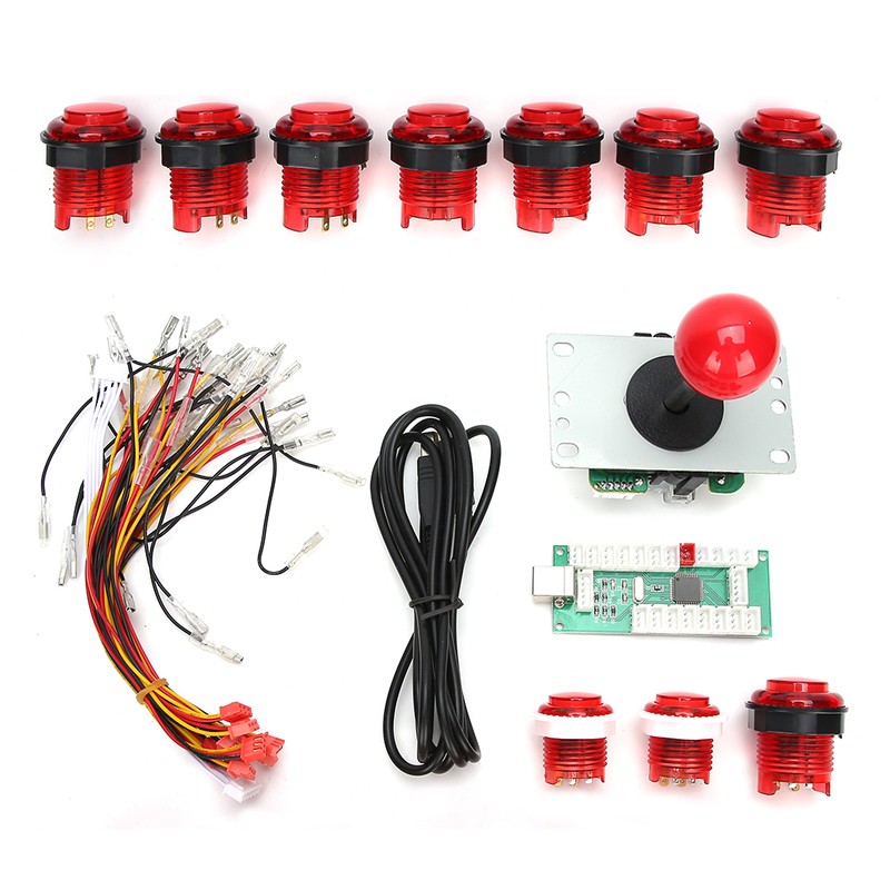 DIY Game Rocker Set DIY Game Joystick Kit Fighting Game
