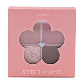 rom&nd Better Zan Eyes (#02 Dry Rose) Eye Shadow 0.2 oz (6.5 g) x 1