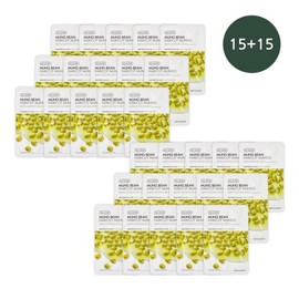 The Face Shop 30-pack 1 Day 1 Mask Set The Face Shop Revamped Mung Bean Mask Sheet 20g