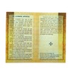 William J. Hirten Deluxe Catholic Holy Card with Traditional Prayers