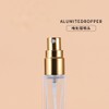 DPWOUM 2 mini spray bottles, 10 ml empty perfume bottle
