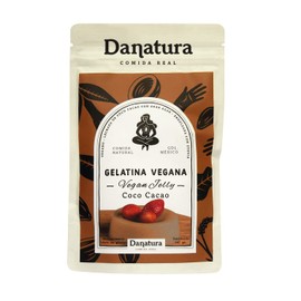 Gelatina Vegana con Agar Agar Coco y Cacao