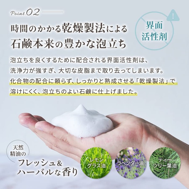Preferito Facial Cleansing Soap, 3.0 oz (85 g)