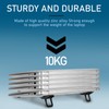 Bewudy 2 Pcs Portable Keyboard Stand, Dual Tilt Angle Adjustment,