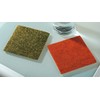 Felt Coasters, Set of 4, Square, Bordeaux Red