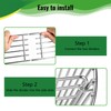 Charcoal Basket with Divider for Large Big Green Egg and