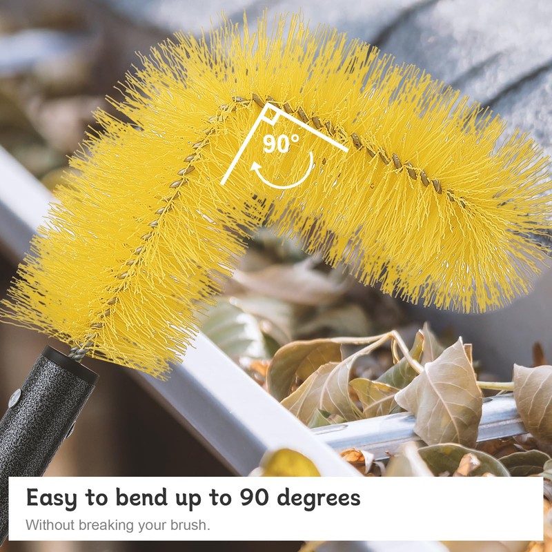 Gutter Cleaning Tools from The Ground, 10 FT Gutter Cleaning
