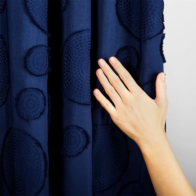 SVhome Waterproof Fabric Shower Curtain for Bathroom - Washable, 72"x72",