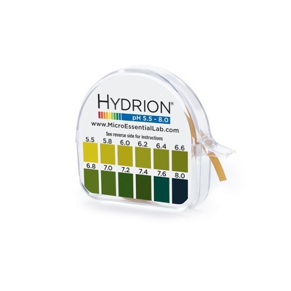Ph. Test Tape Dispenser Hydrion Papers Strips Made for Saliva