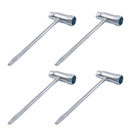 VARKAGE 4pcs Spark Plug Wrench T Wrench 13mm x 19mm Chainsaw Wrench for Chainsaw Mower Brush Cutter Lawnmower