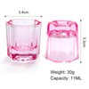 2 Pack Dappen Dish Cups for Nail Art Acrylic Liquid,