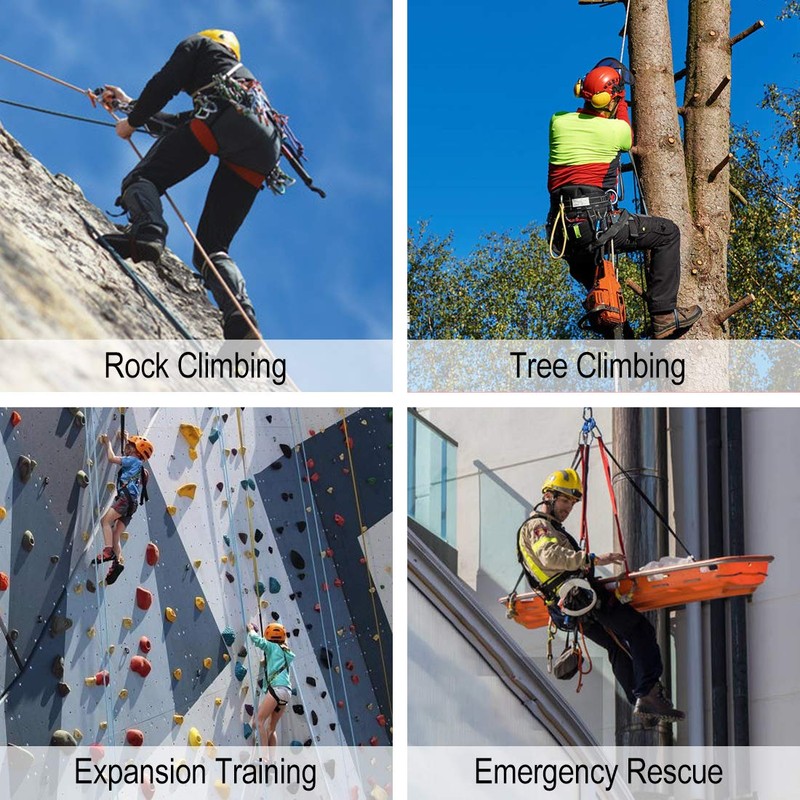 NewDoar Climbing Foot Ascender Loop Adjustable Climbing Ascender Strap Foot