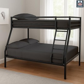 KRISHNA - Juego de cama de 4 piezas de 28 x 75 pulgadas para cama doble estrecha, camping, cama de invitados, cama suave y transpirable, 100 % algodón egipcio para colchón de hasta 9 pulgadas de