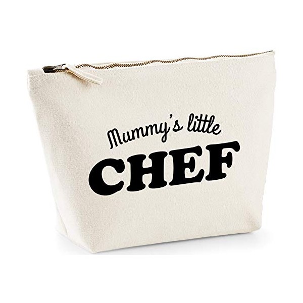 Hippowarehouse Mummy's little chef printed make up cosmetic wash bag