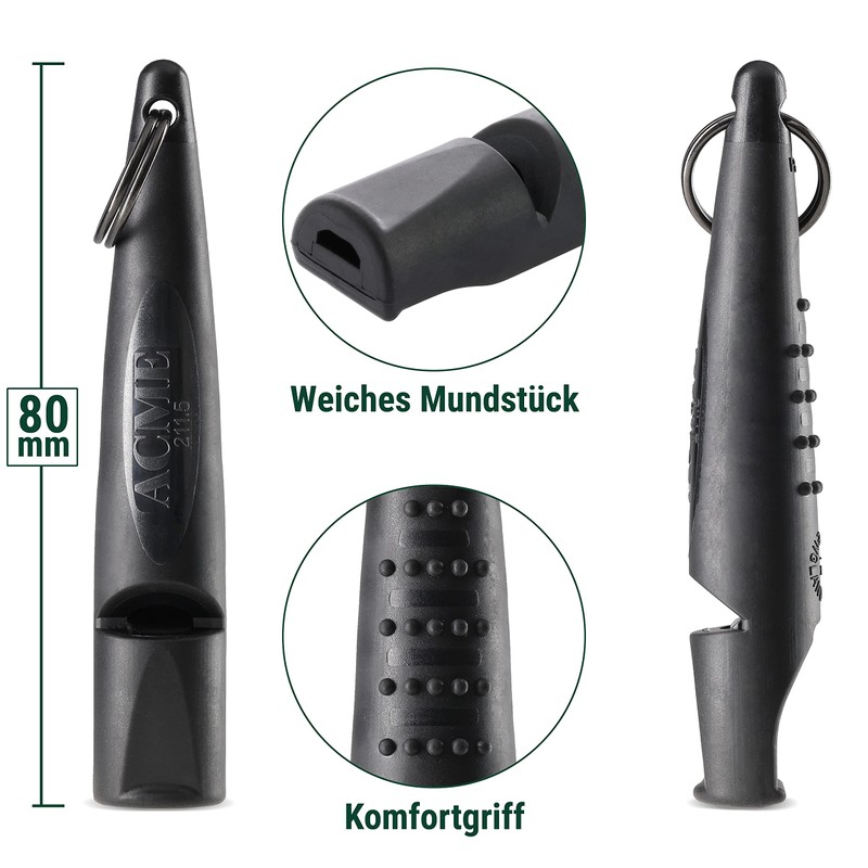 ACME Dog Whistle No. 211.5 (Update 2023) with Free Whistle