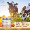 Beef Tallow & Raw Honey Balm: Grass-Fed, Unscented Moisturizer for