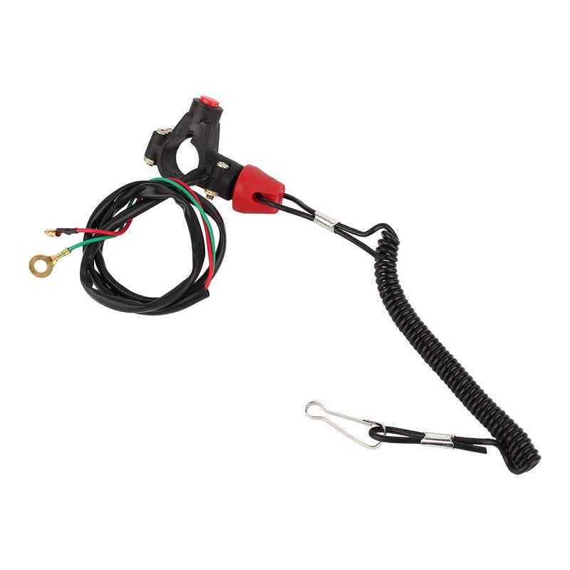 Engine Kill Stop Switch, motorbike cut out quad replacement Mini
