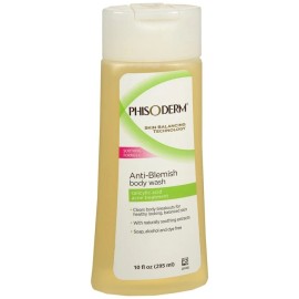 pHisoderm Anti-Blemish Body Wash 10 OZ
