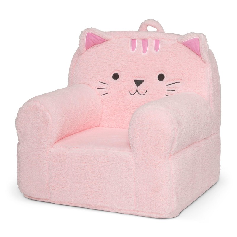 Delta Children Deluxe Cozee Chair, Pink Cat