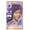 Annie - Ms. Remi Premium Gorra de ducha trenzada ajustable