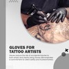 K-MART Black Nitrile Multi-Purpose Disposable Gloves, Powder Free, Disposable, Extra