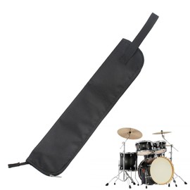 Waterproof drumstick bag, drum case, drum stick storage bag, drumstick portable handbag, drum stick case, with handle, for storage, hanging bag, drumstick, black