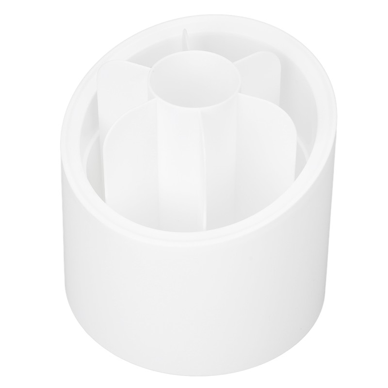 Makeup Brush Holder 360 Degree Rotatable Large Capacity Dustproof Cosmetics