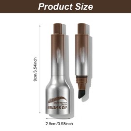 Augenbrauenstift,Brauenstift,Microblading Augenbrauenstift,Magischer Augenbrauenstift,3D Augenbrauenstift,Wasserdichter 3D Augenbrauenstift,Augenbrauenstift Härchenzeichnung,Micro Brow Pencil,Hellbrau