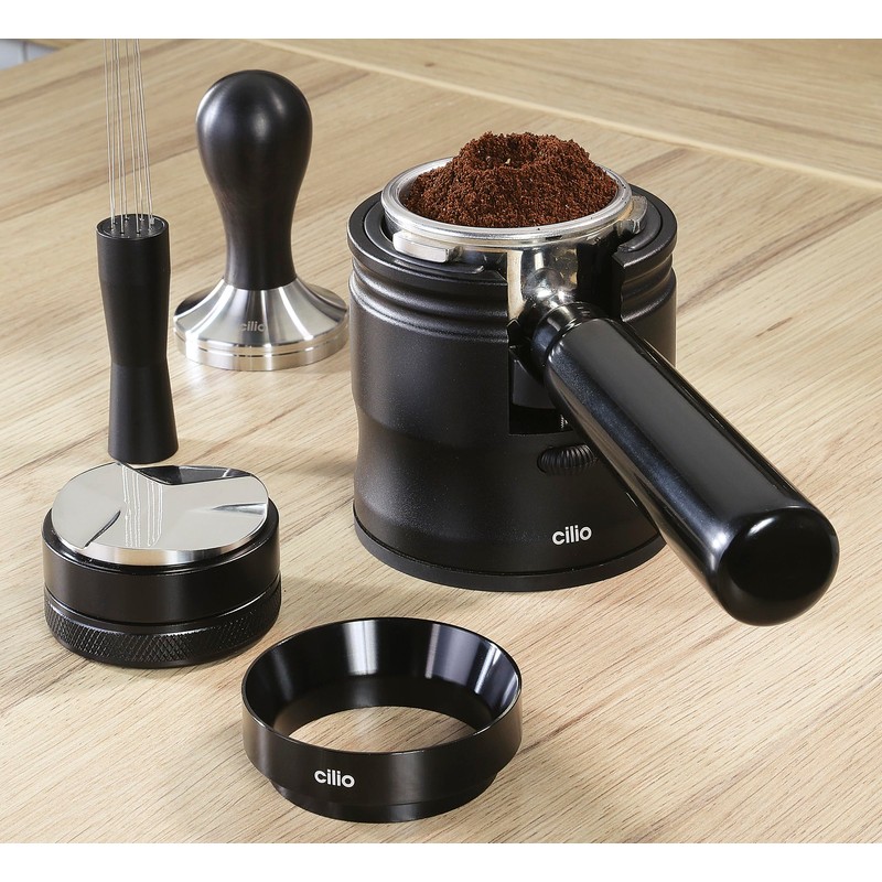 Cilio Barista Dosing Ring 58 mm Magnetic Anodised Aluminium