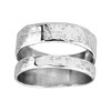 Silpada 'Double Spaced' Two Bar Ring in Sterling Silver, Size